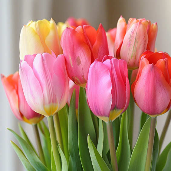 close_up_of_a_bunch_of_Tulips